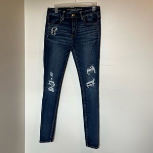 American Eagle Distressed Jeggings